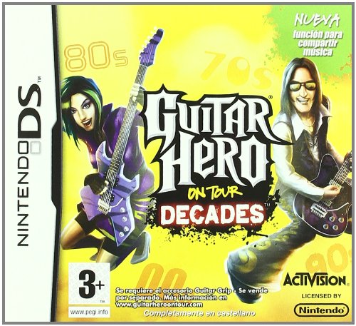NDS GUITAR HERO ON TOUR DECADES