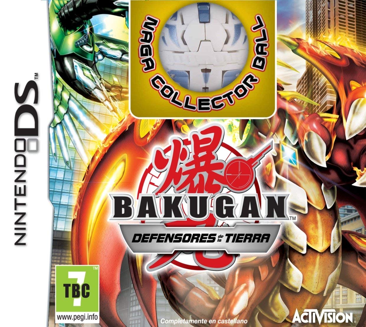 NDS BAKUGAN DEFENSORES DE LA TIERRA + FIGURA