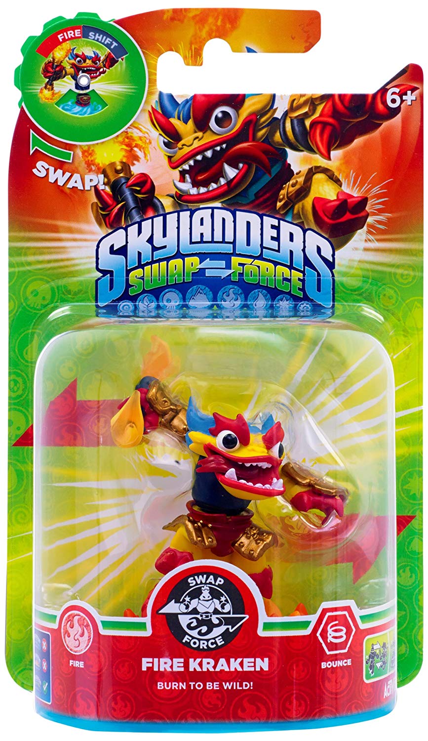 FIGURA SKYLANDERS SWAP FORCE FIRE KRAKEN