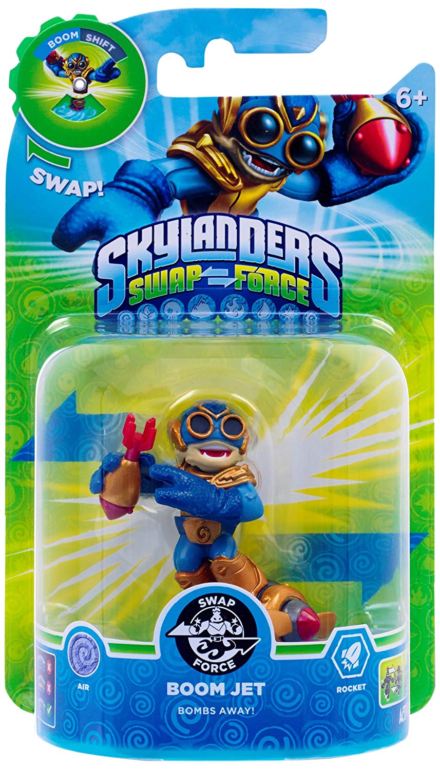 FIGURA SKYLANDERS SWAP FORCE BOOM JET