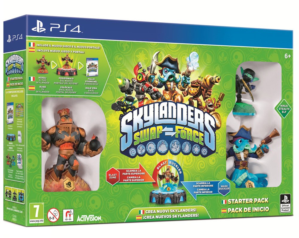 PS4 SKYLANDERS SWAP FORCE STARTER PACK