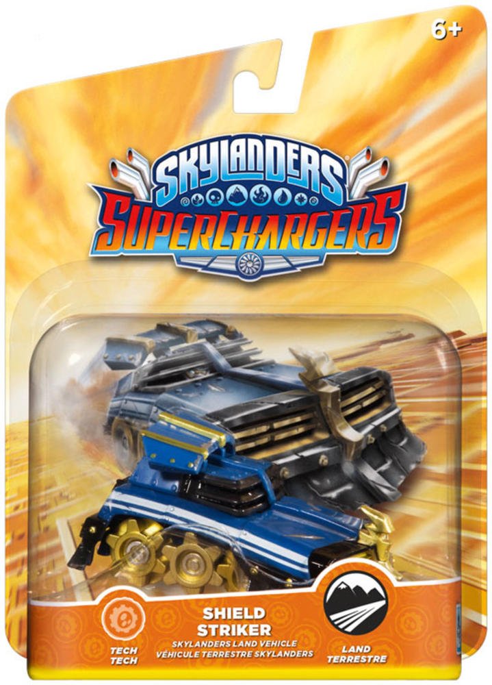 FIGURA SKYLANDERS SC SHIELD STRIKER (VEHICULO)