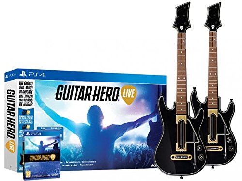 PS4 GUITAR HERO LIVE + 2 GUITARRAS