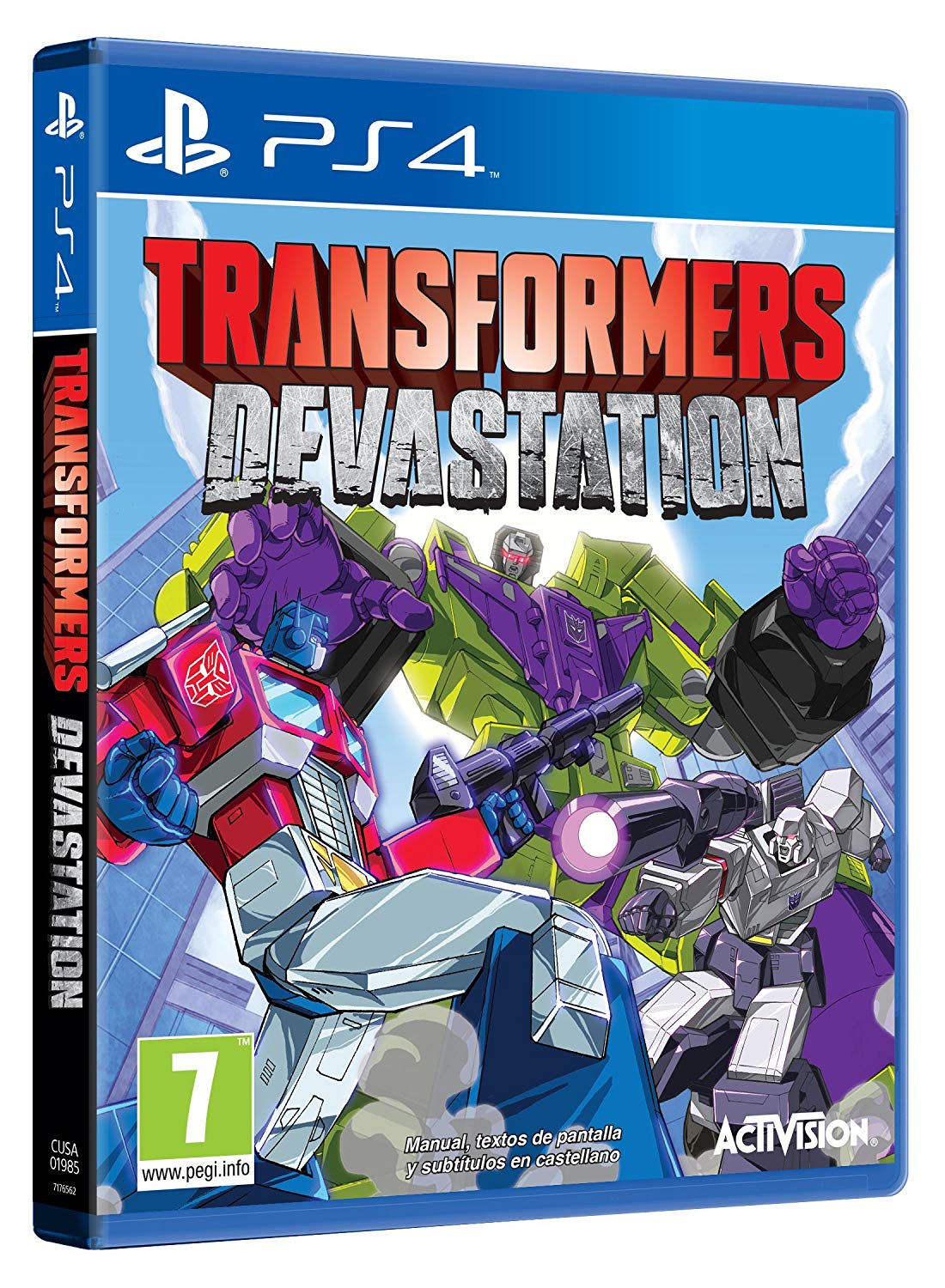 PS4 TRANSFORMERS DEVASTATION