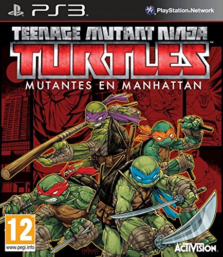PS3 TEENAJE MUTANT NINJA TURTLES MUTANTES MANHATTA