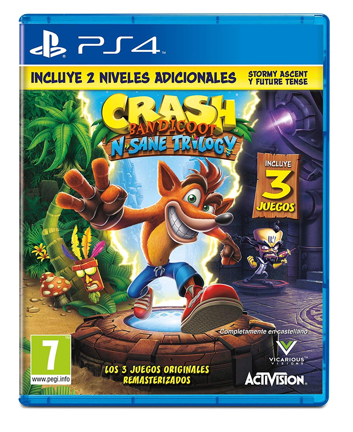 PS4 CRASH BANDICOOT N SANE TRILOGY 2.0 (PROMO)
