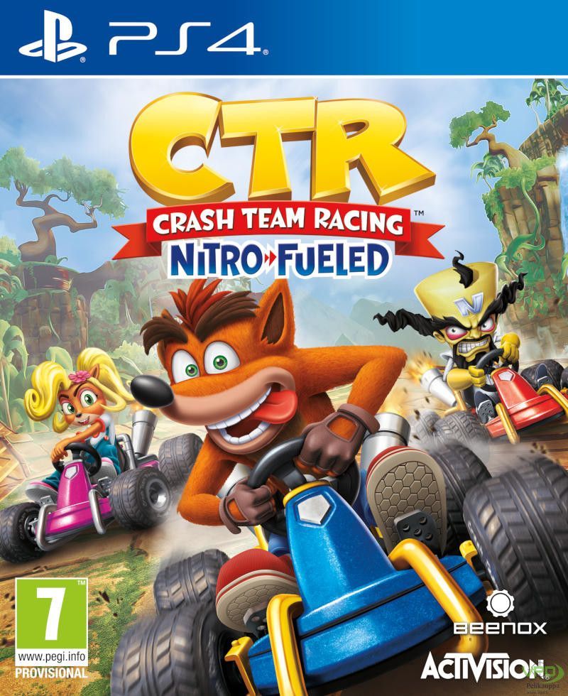 PS4 CRASH TEAM RACING NITRO FUELED