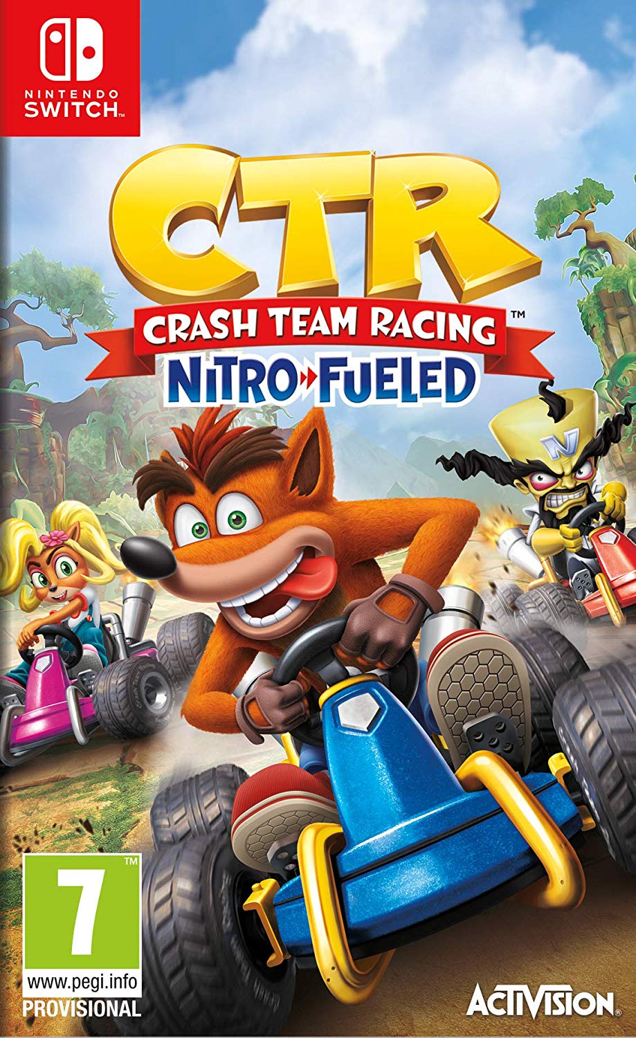 SWITCH CRASH TEAM RACING NITRO FUELED (PROMO)