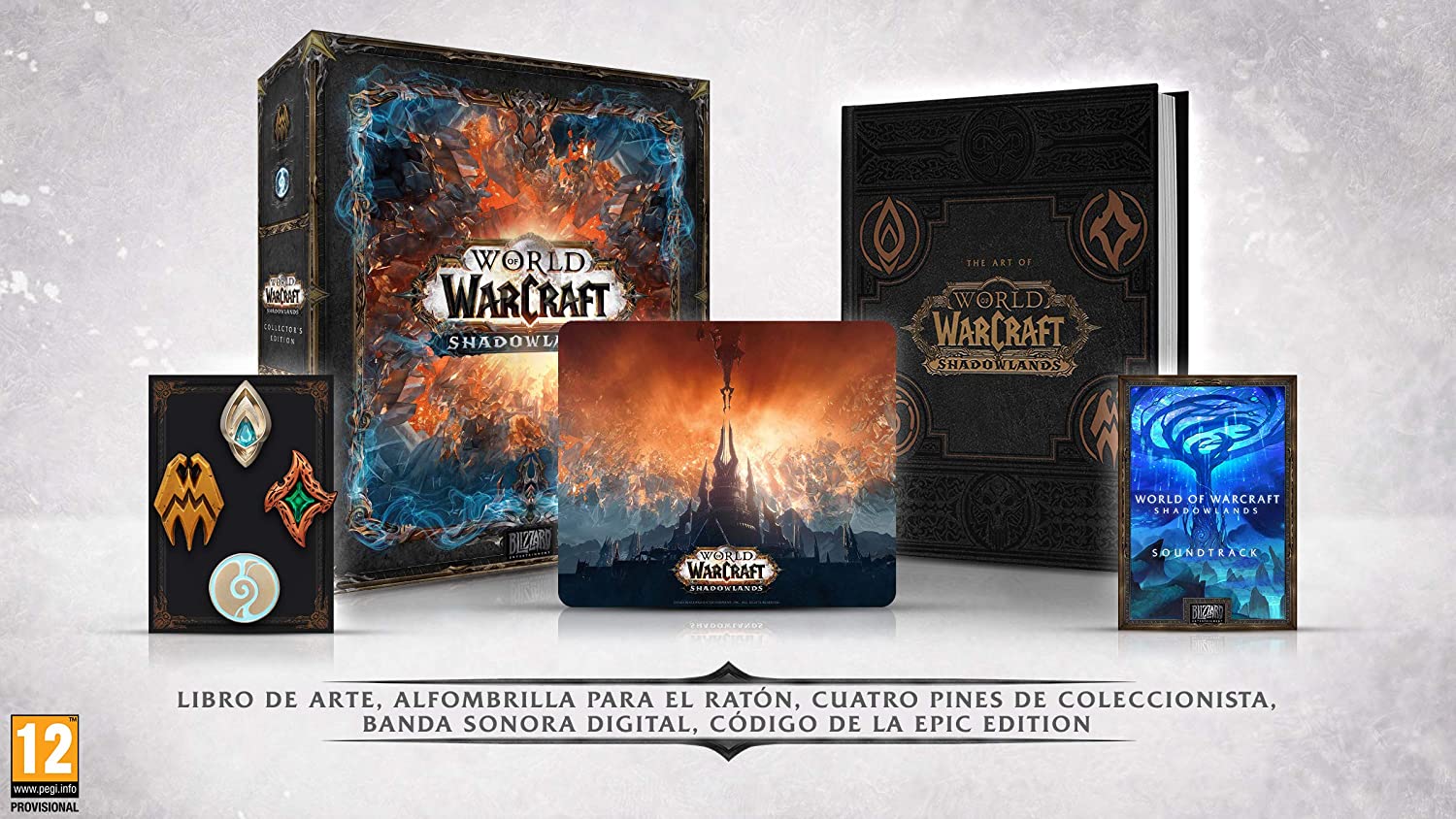 PC WORLD OF WARCRAFT SHADOWLANDS COLECCIONISTA
