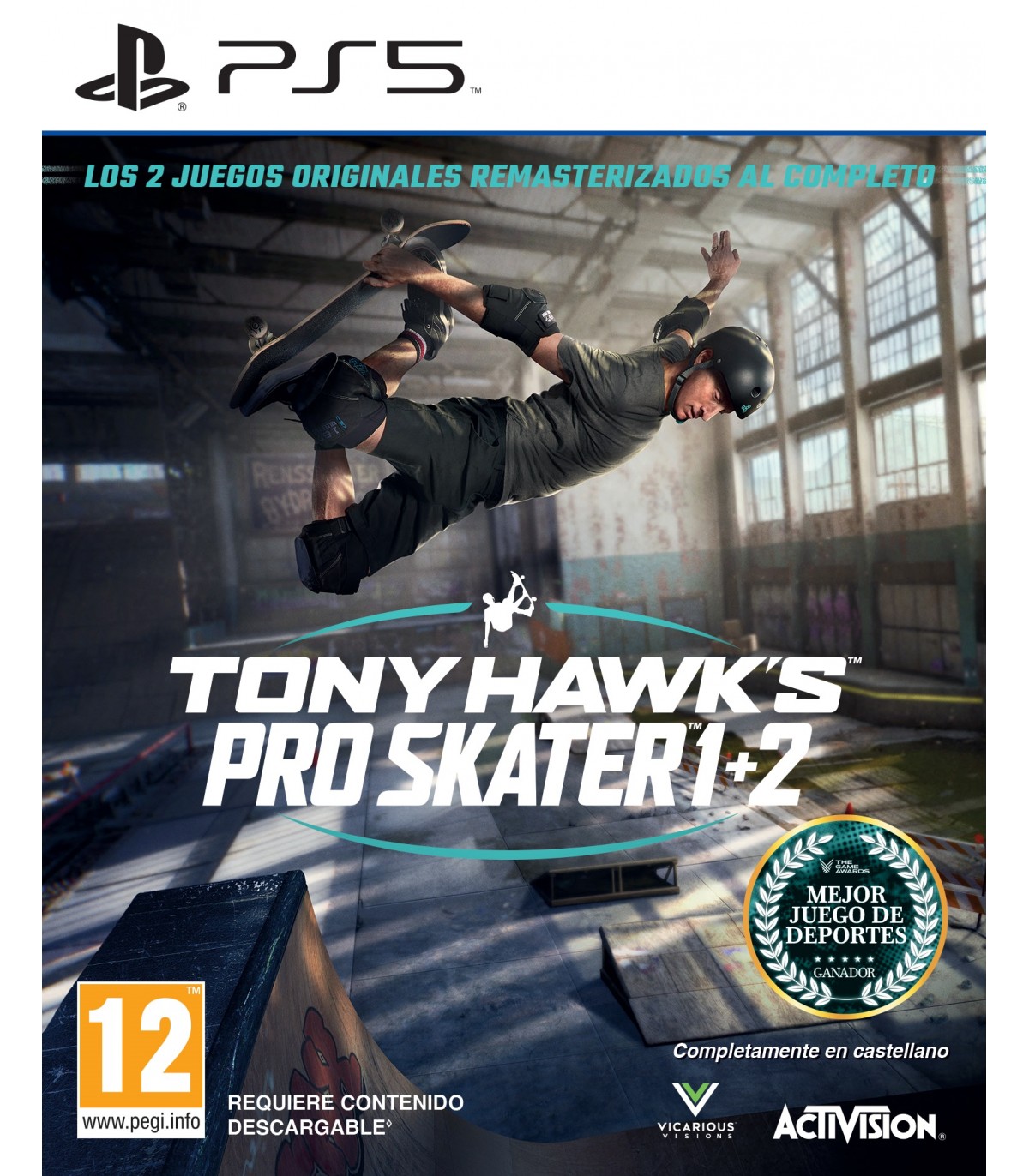 PS5 TONY HAWKS PRO SKATER 1+2