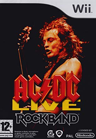 WII ROCK BAND AC/DC LIVE