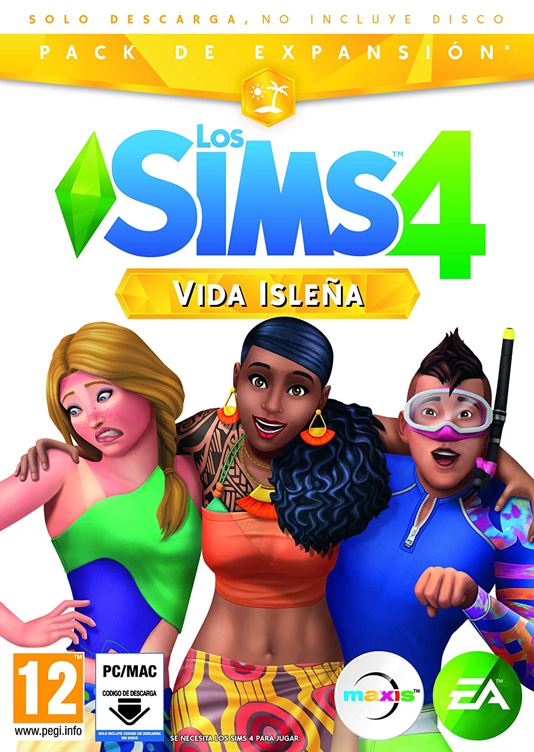 PC LOS SIMS 4 VIDA ISLEÑA