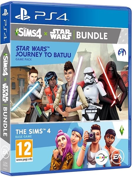 PS4 LOS SIMS 4 + STAR WARS VIAJE A BATUU