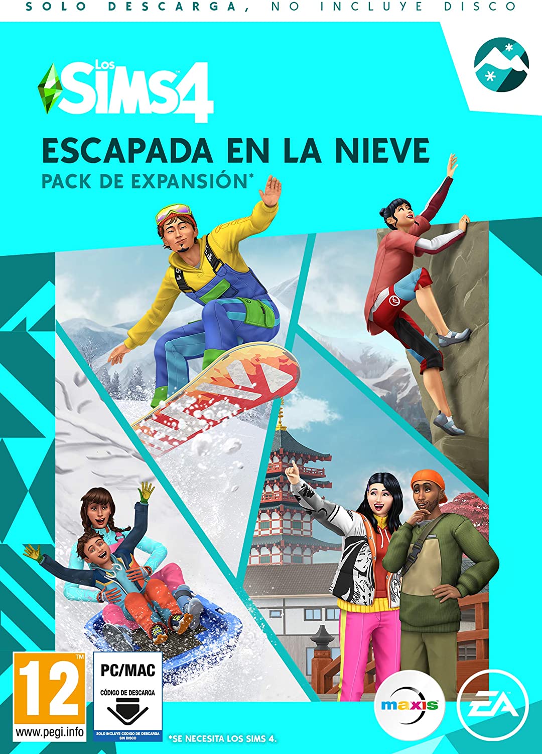 PC LOS SIMS 4 ESCAPADA EN LA NIEVE