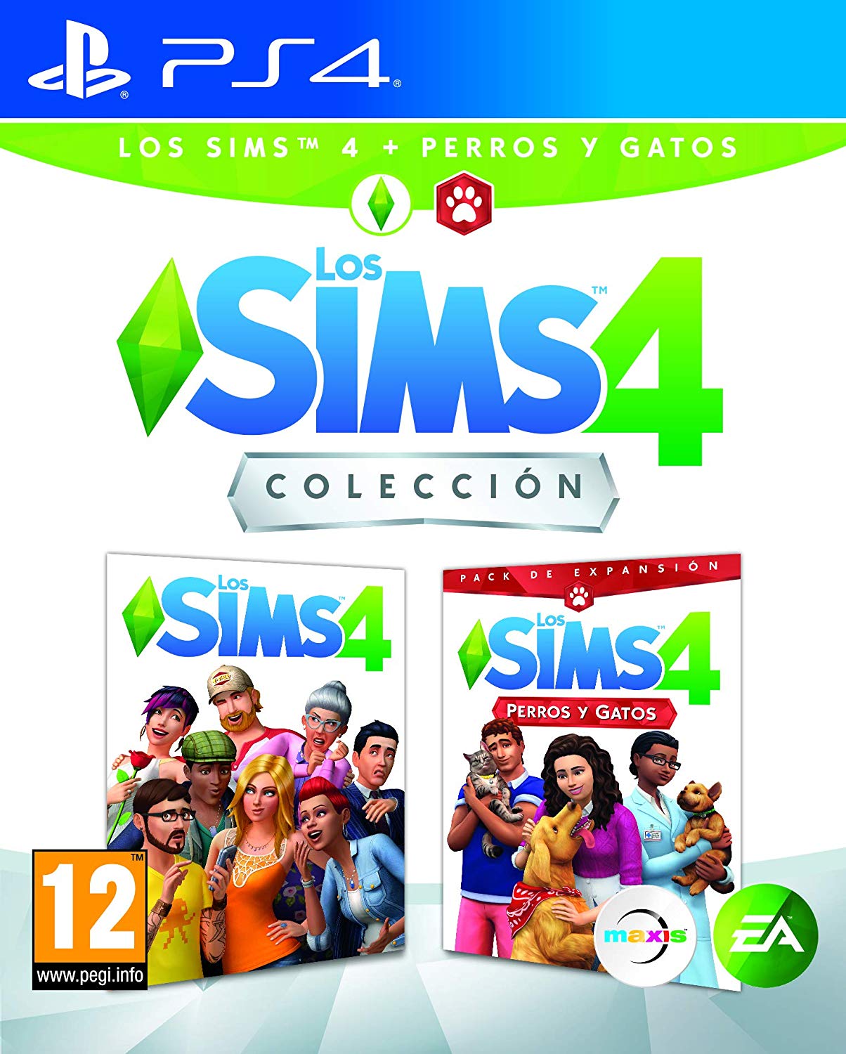 PS4 LOS SIMS 4 + PERROS Y GATOS