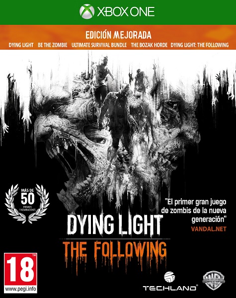 XBOXONE DYING LIGHT THE FOLLOWING ENHANCED EDITION