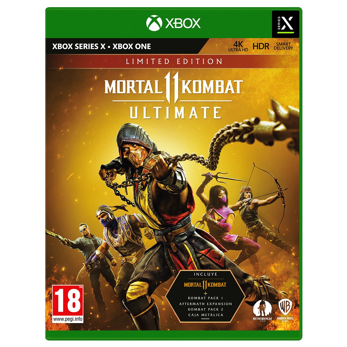 XBOXX MORTAL KOMBAT 11 LIMITED EDITION