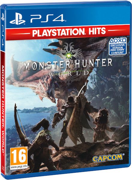 PS4 MONSTER HUNTER WORLD HITS