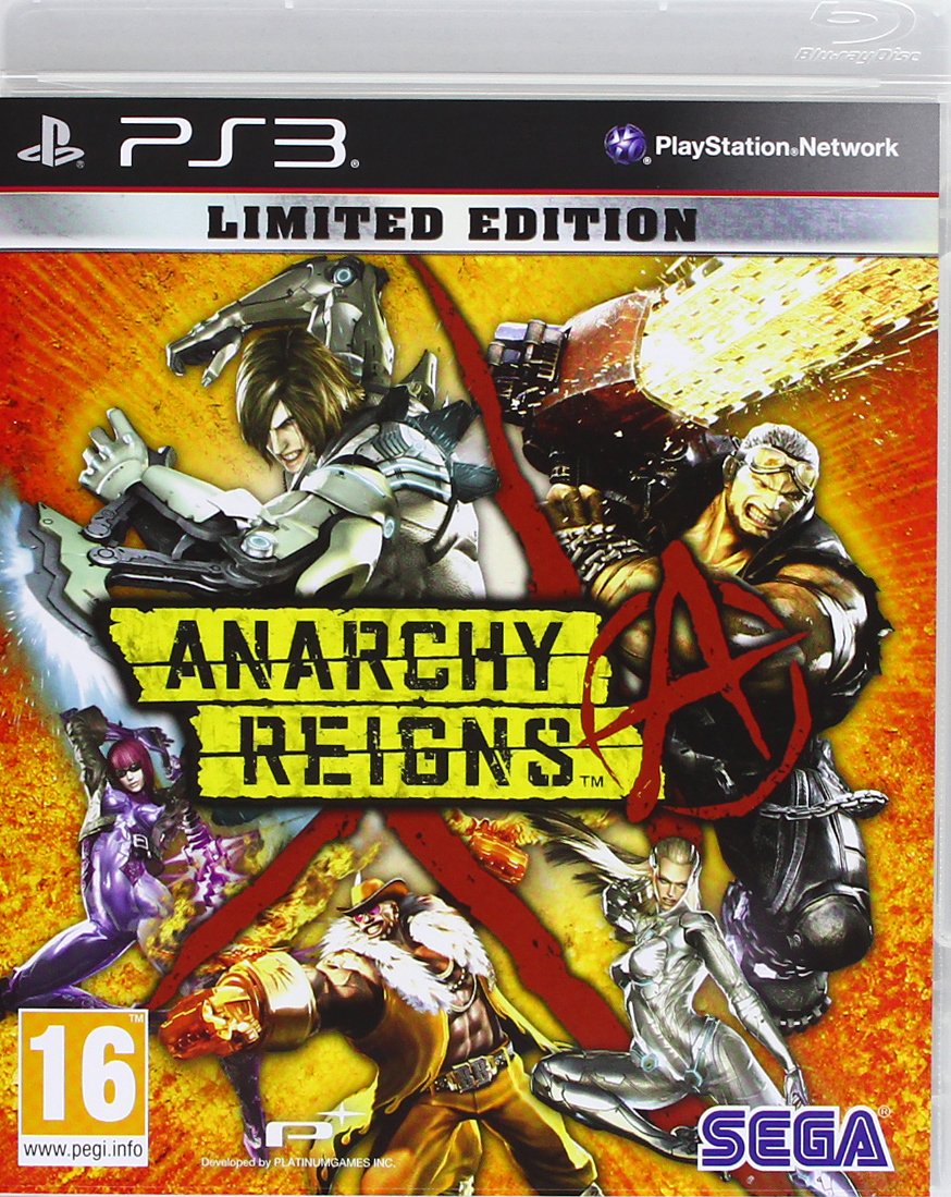 PS3 ANARCHY REIGNS EDICION LIMITADA