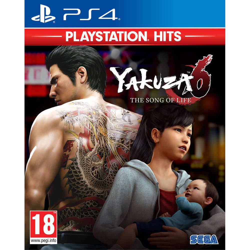 PS4 YAKUZA 6:THE SONG OF LIFE HITS