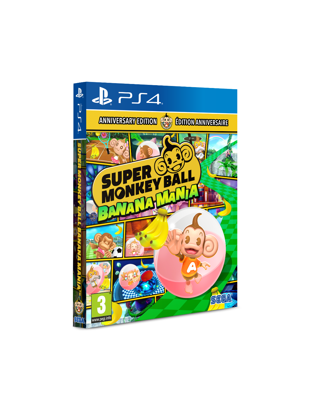PS4 SUPER MONKEY BALL BANANA MANIA LE. PROMO
