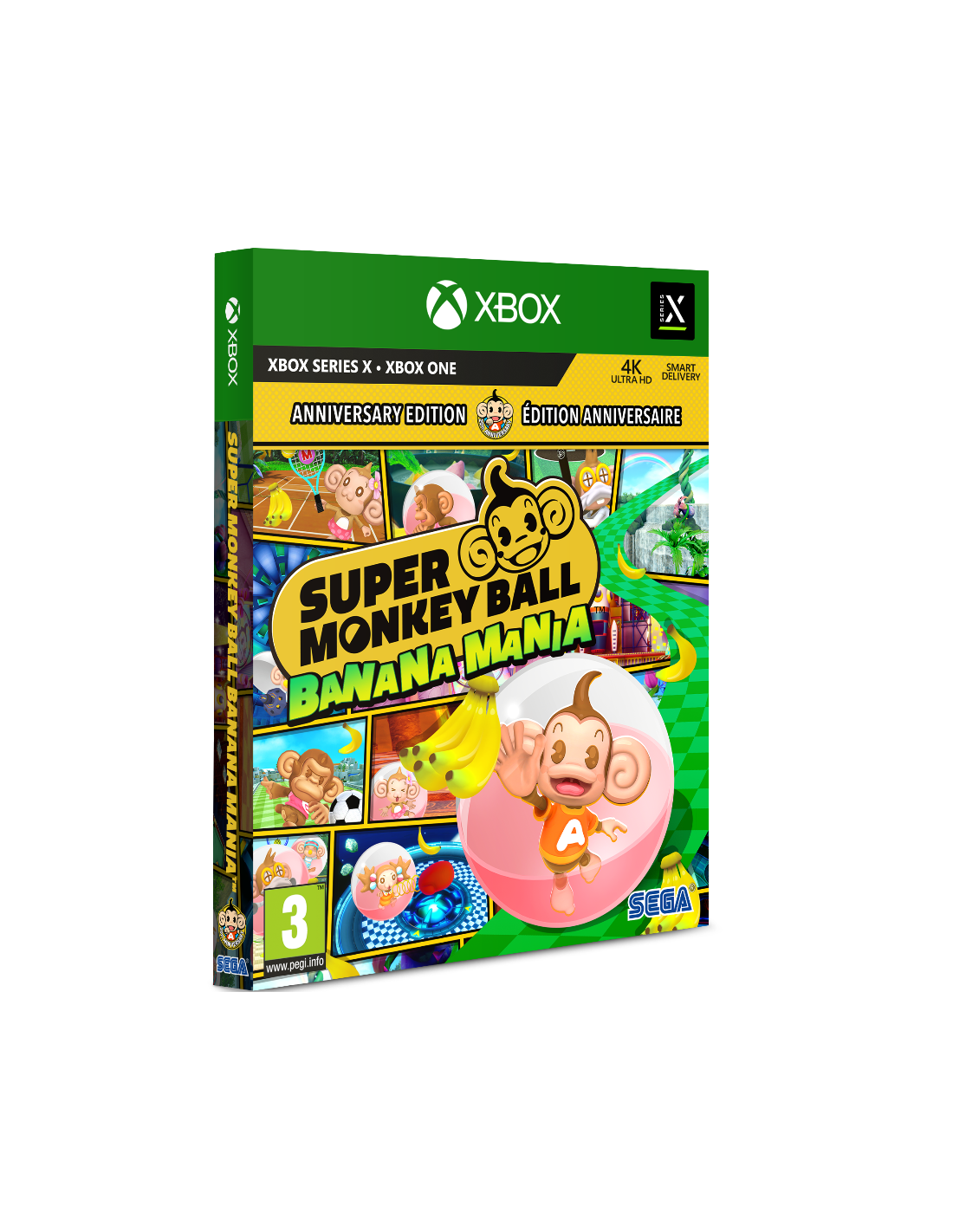 XBOXX SUPER MONKEY BALL BANANA M. LAUNCH PROMO
