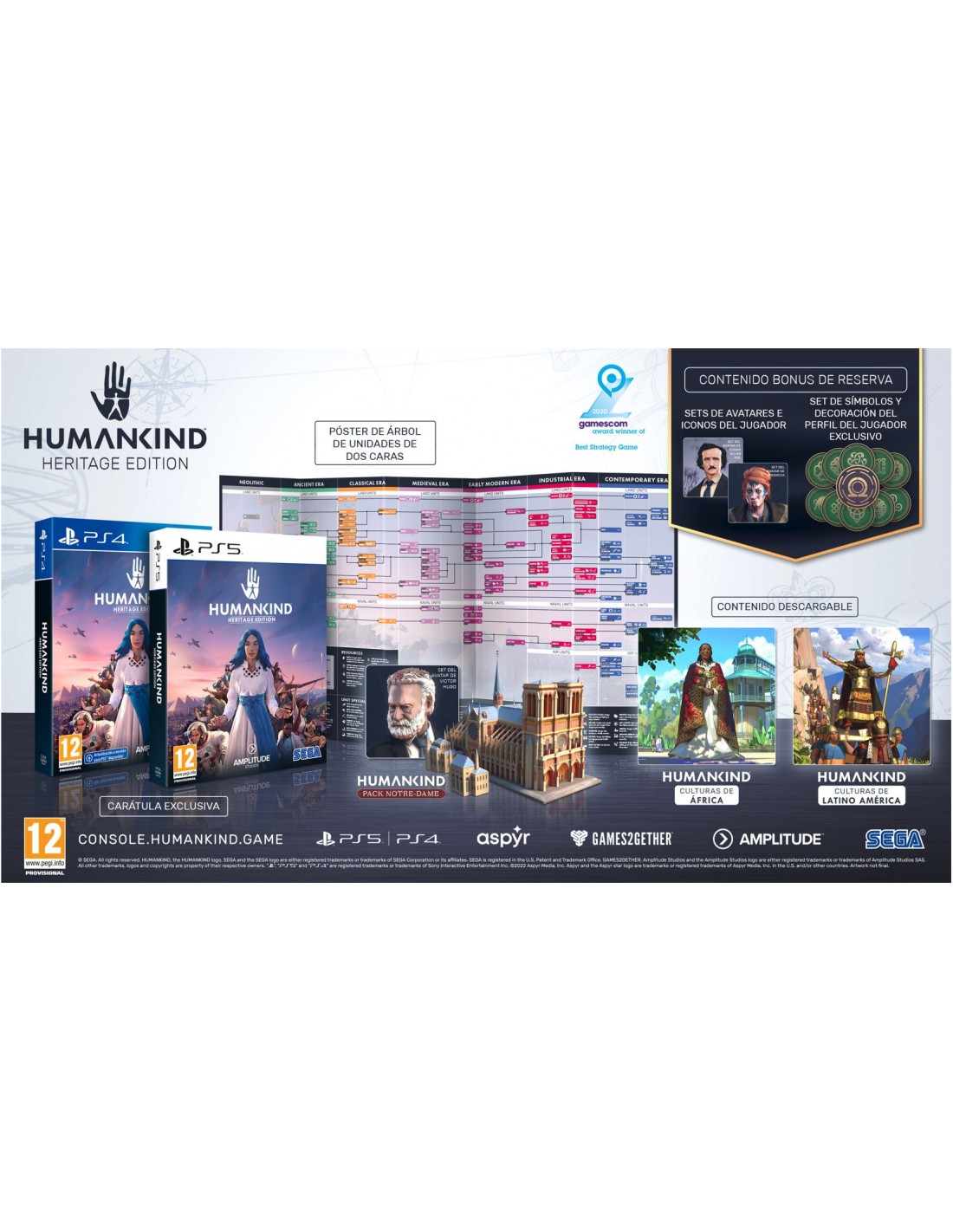 PS4 HUMANKIND HERITAGE EDITION