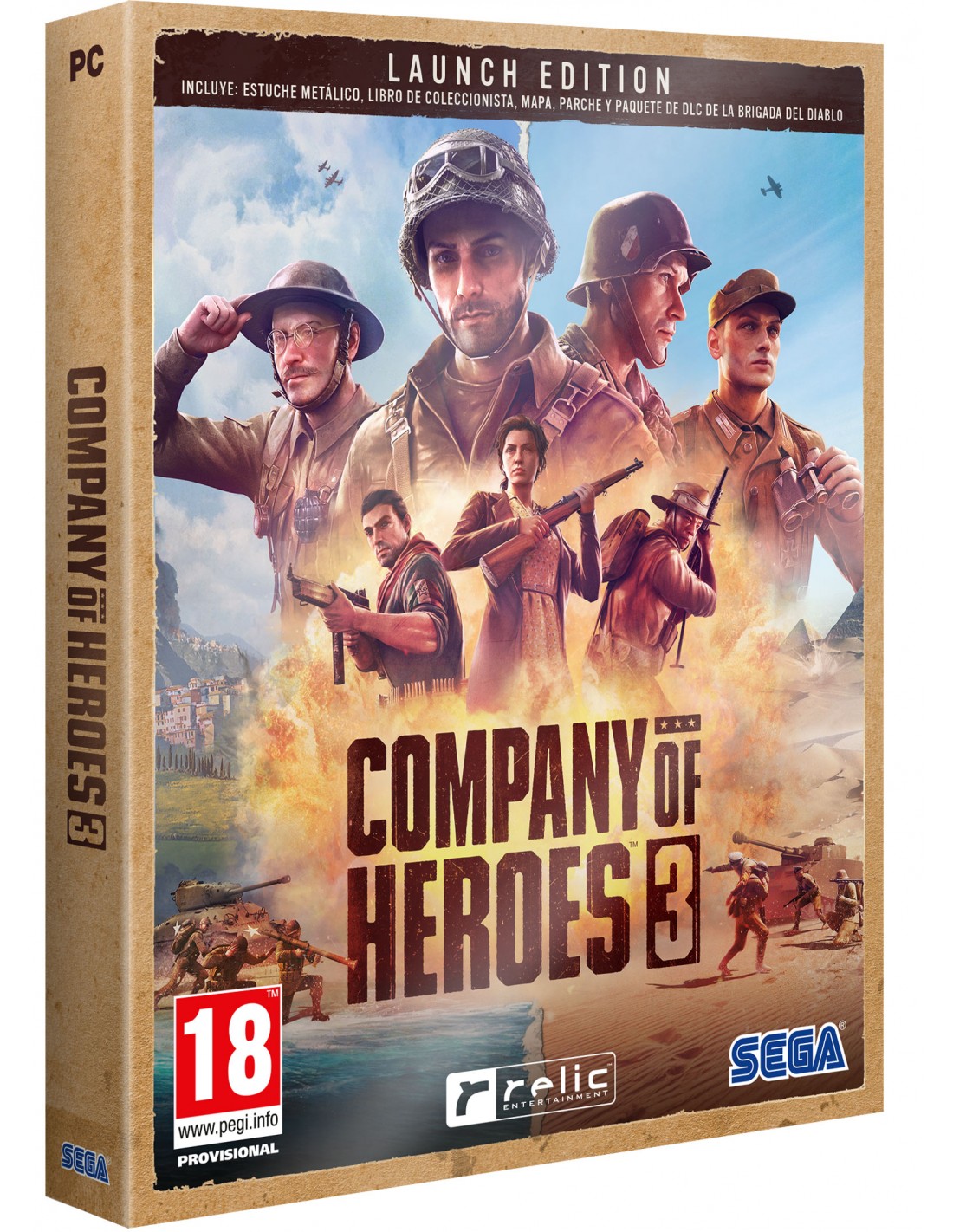 PC COMPANY OF HEROES 3 LAUNCH EDITION