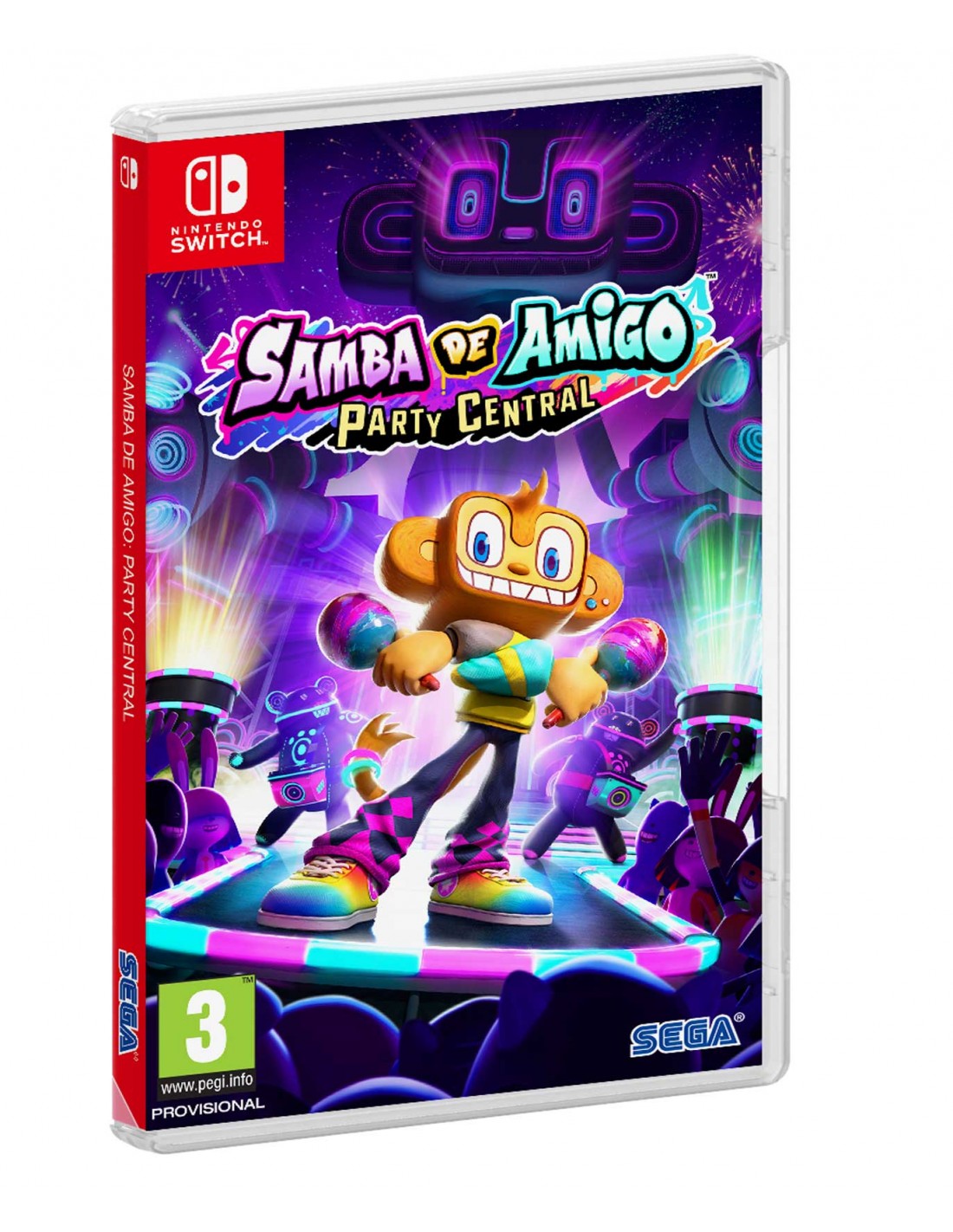SWITCH SAMBA DE AMIGO PARTY CENTRAL