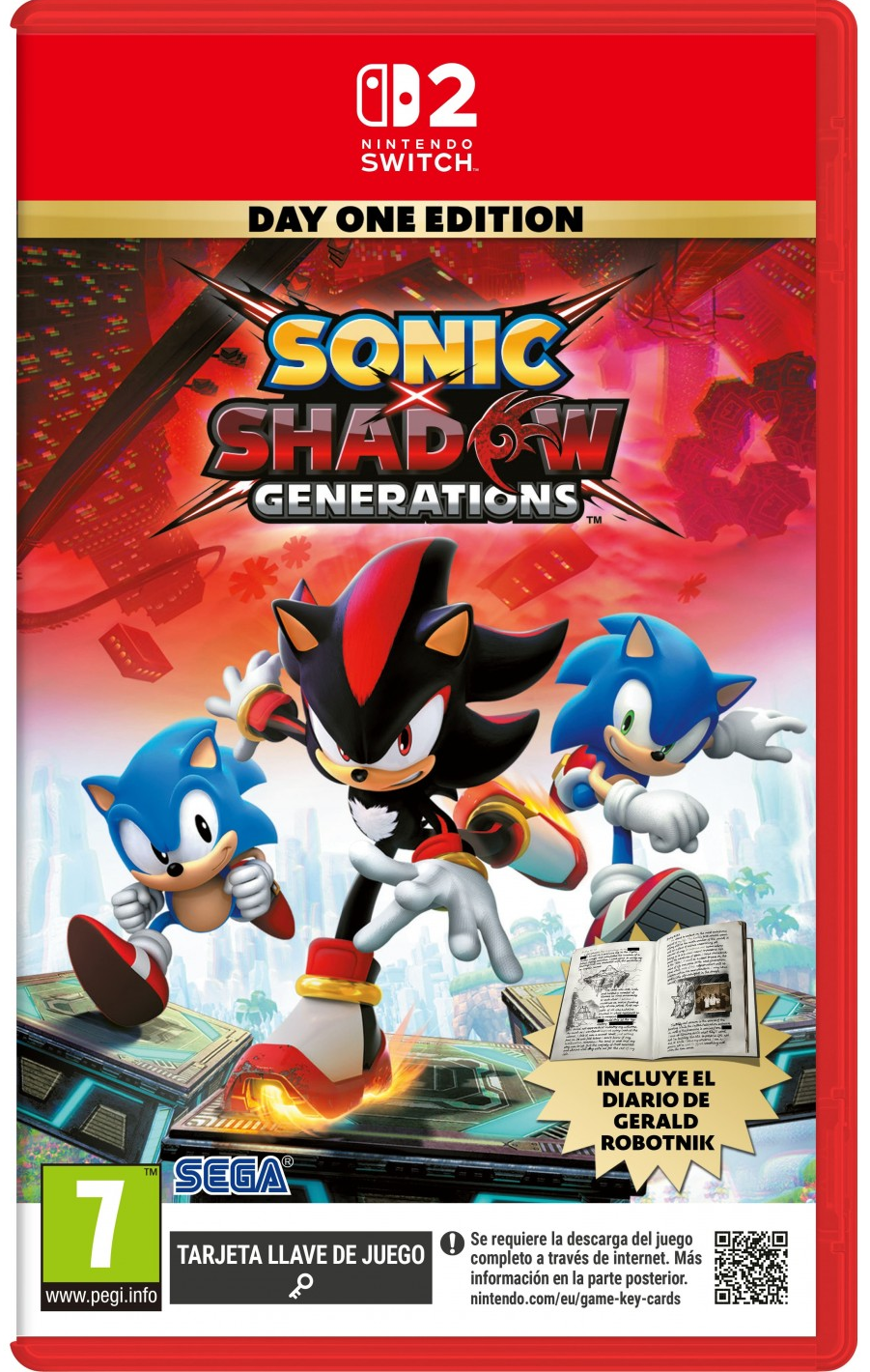 SWITCH2 SONIC X SHADOWS GENERATIONS