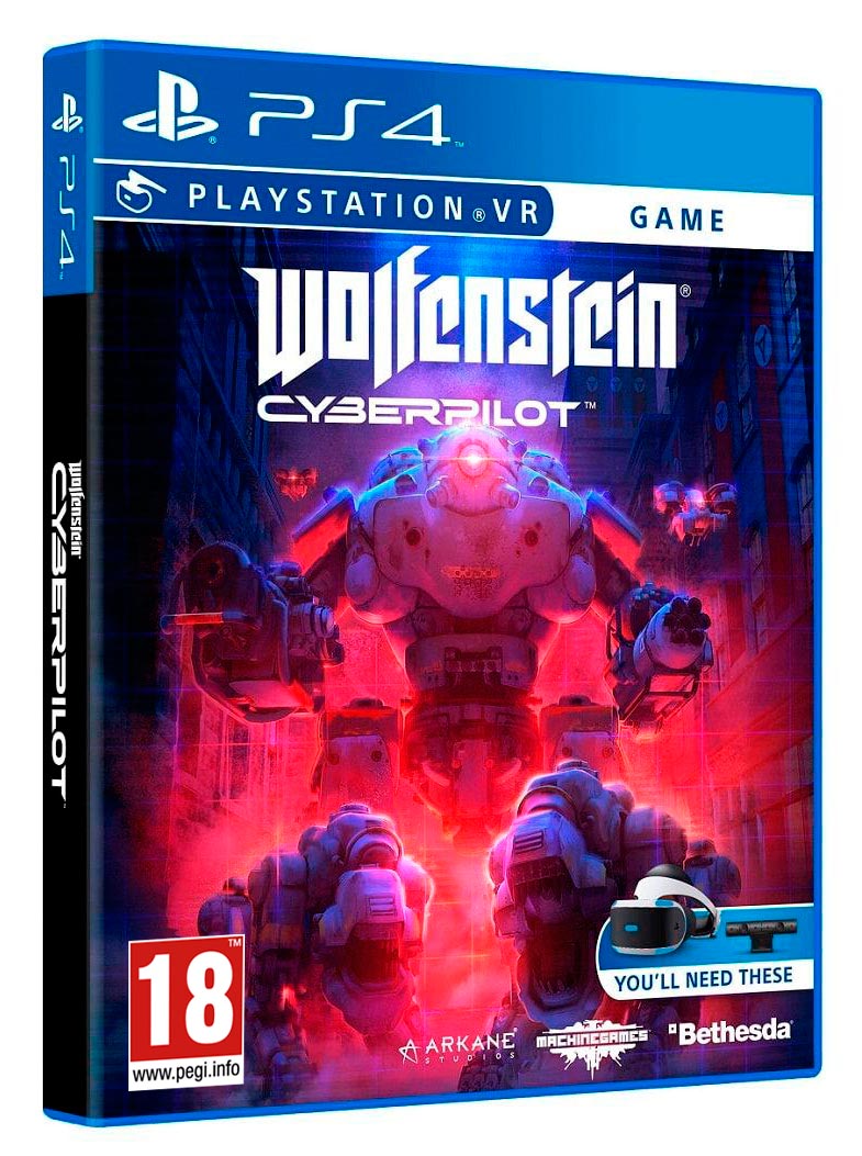 PS4 WOLFENSTEIN CYBERPILOT VR (PROMO)
