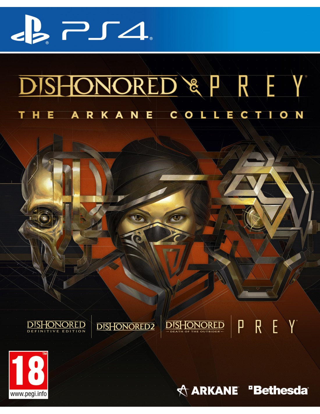 PS4 DISHONORED & PREY THE ARKANE COLLECTION