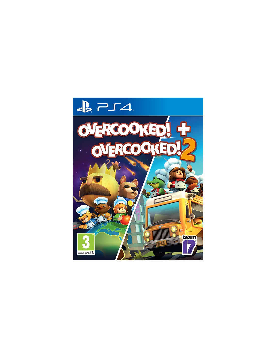 PS4 OVERCOOKED! + OVERCOOKED! 2