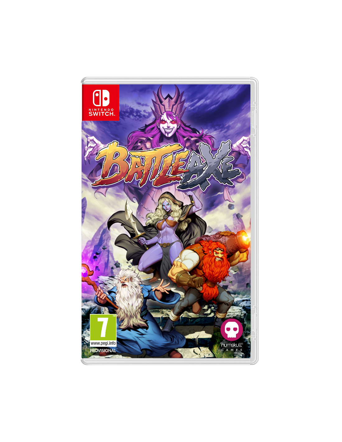 SWITCH BATTLE AXE WITH PIN BADGES SET