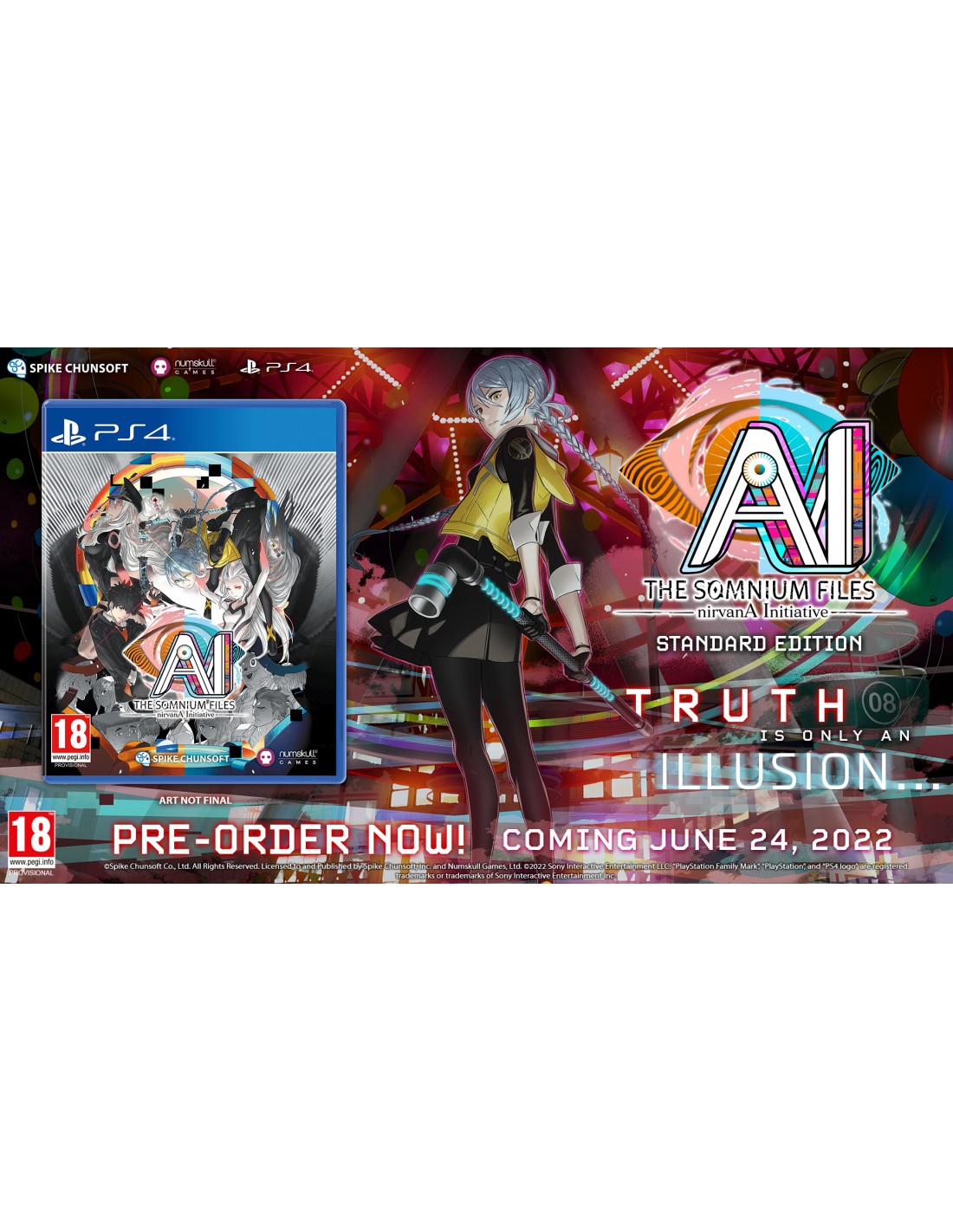 PS4 AI THE SOMNIUM FILES NIRVANA INITIATIVE