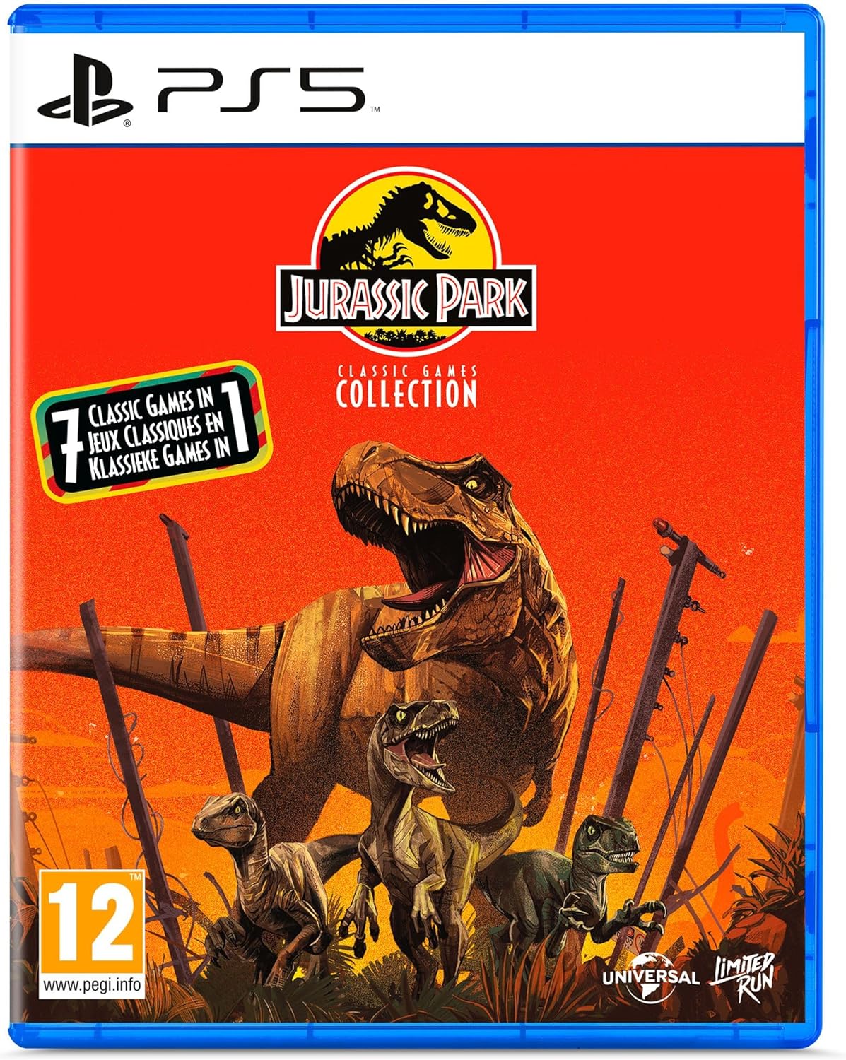 PS5 JURASSIC PARK CLASSIC GAMES COLLECTION