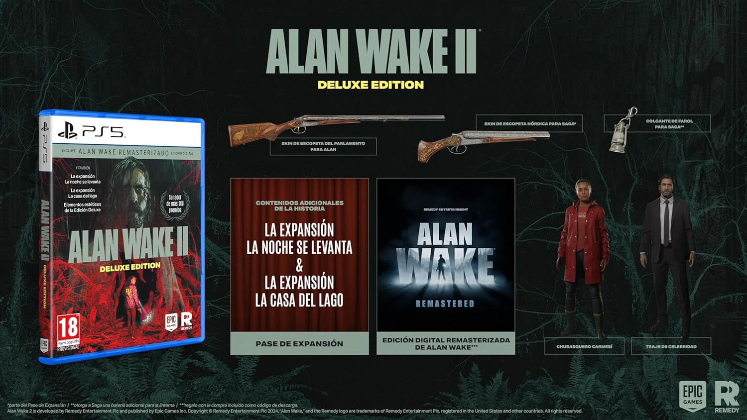 PS5 ALAN WAKE 2 DELUXE EDITION