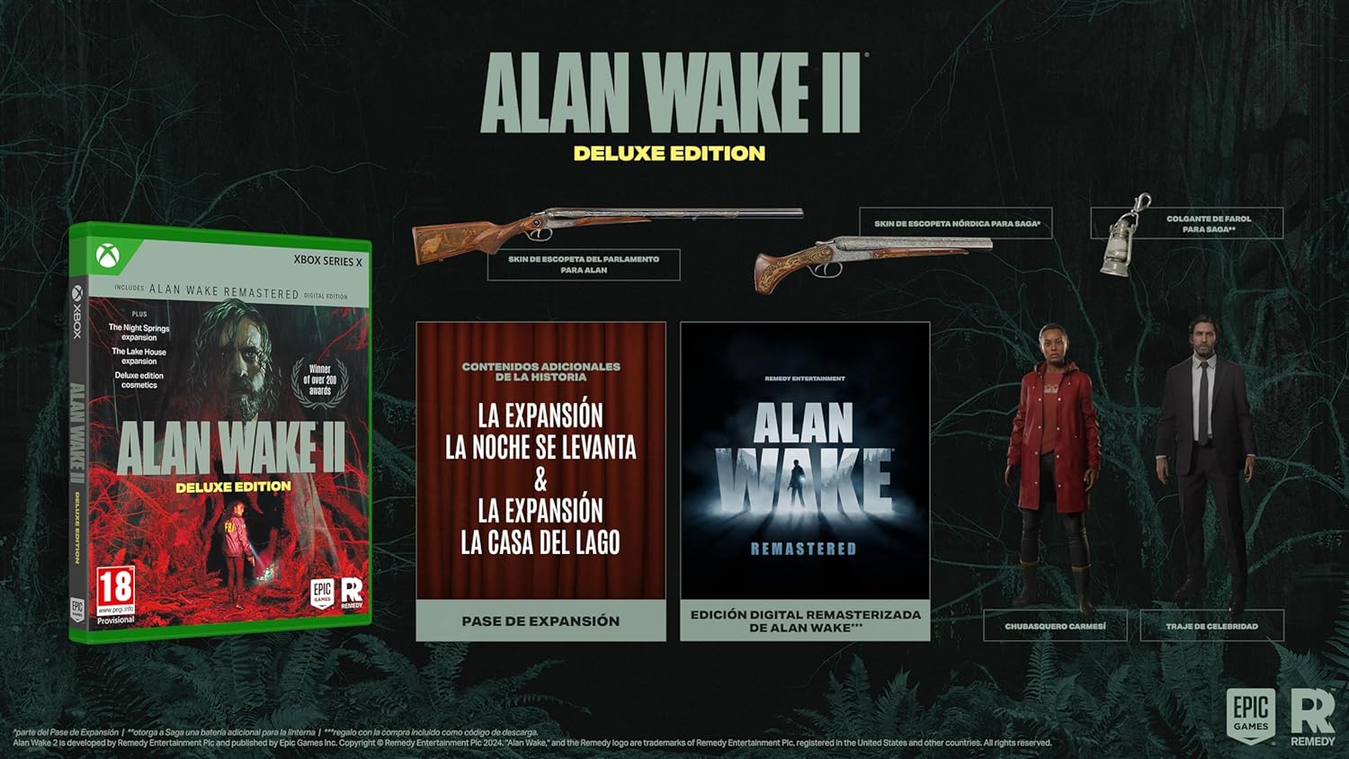 XBOXX ALAN WAKE 2 DELUXE EDITION