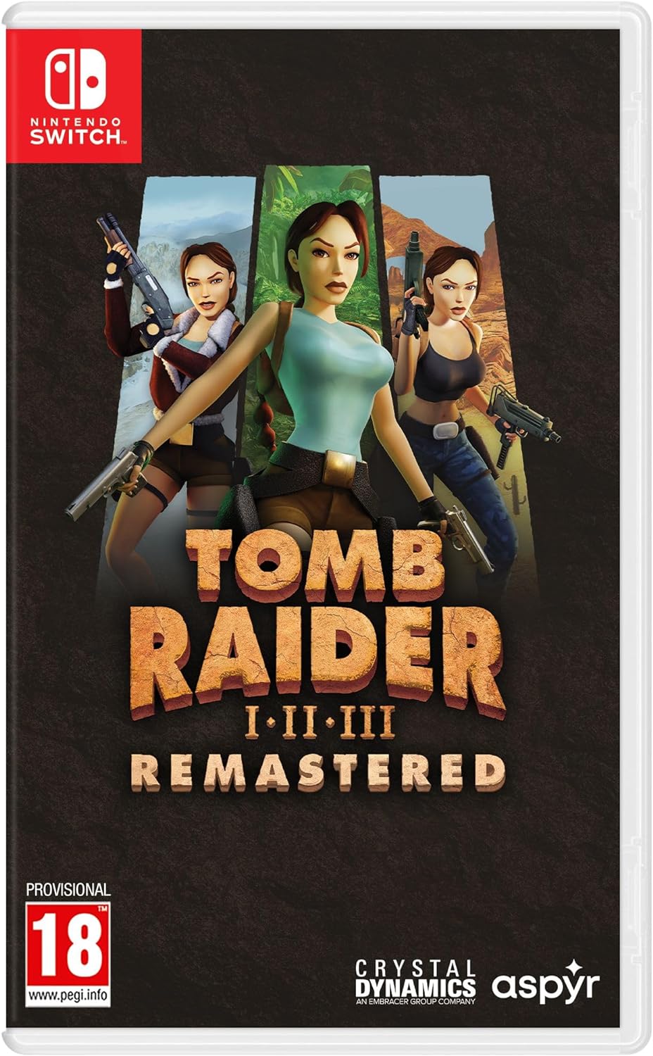 SWITCH TOMB RAIDER I-III REMASTERED ST. LARA CROFT