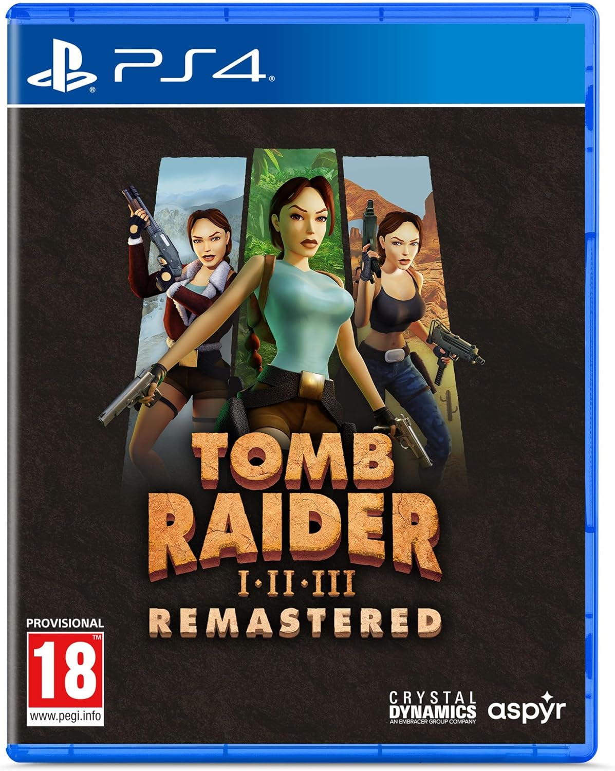 PS4 TOMB RAIDER I-III REMASTERED STARR. LARA CROFT