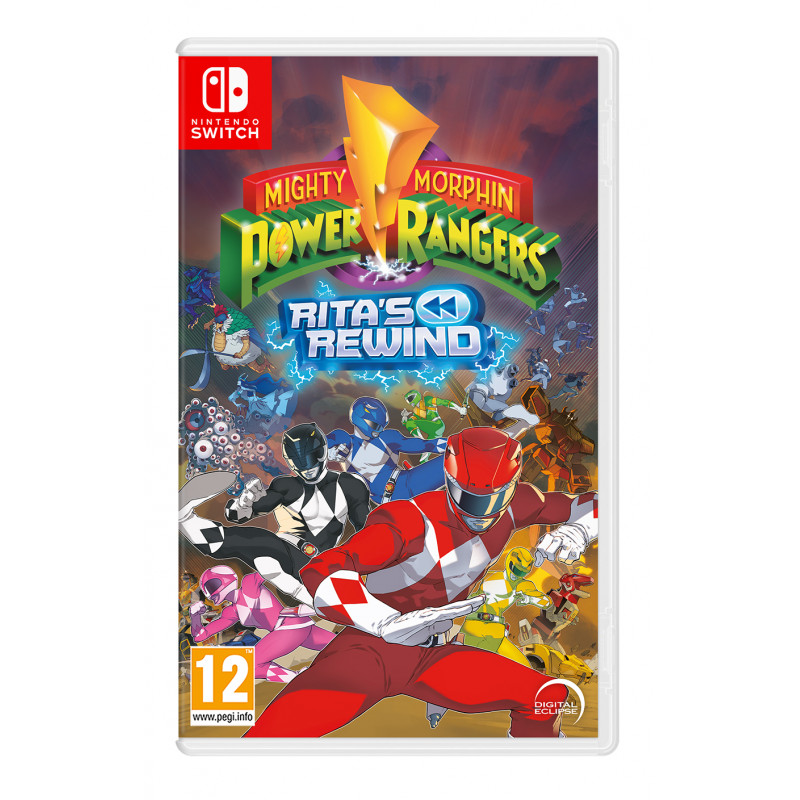 SWITCH MIGHTY MORPHIN POWER RANGERS: RITA'S REWIND
