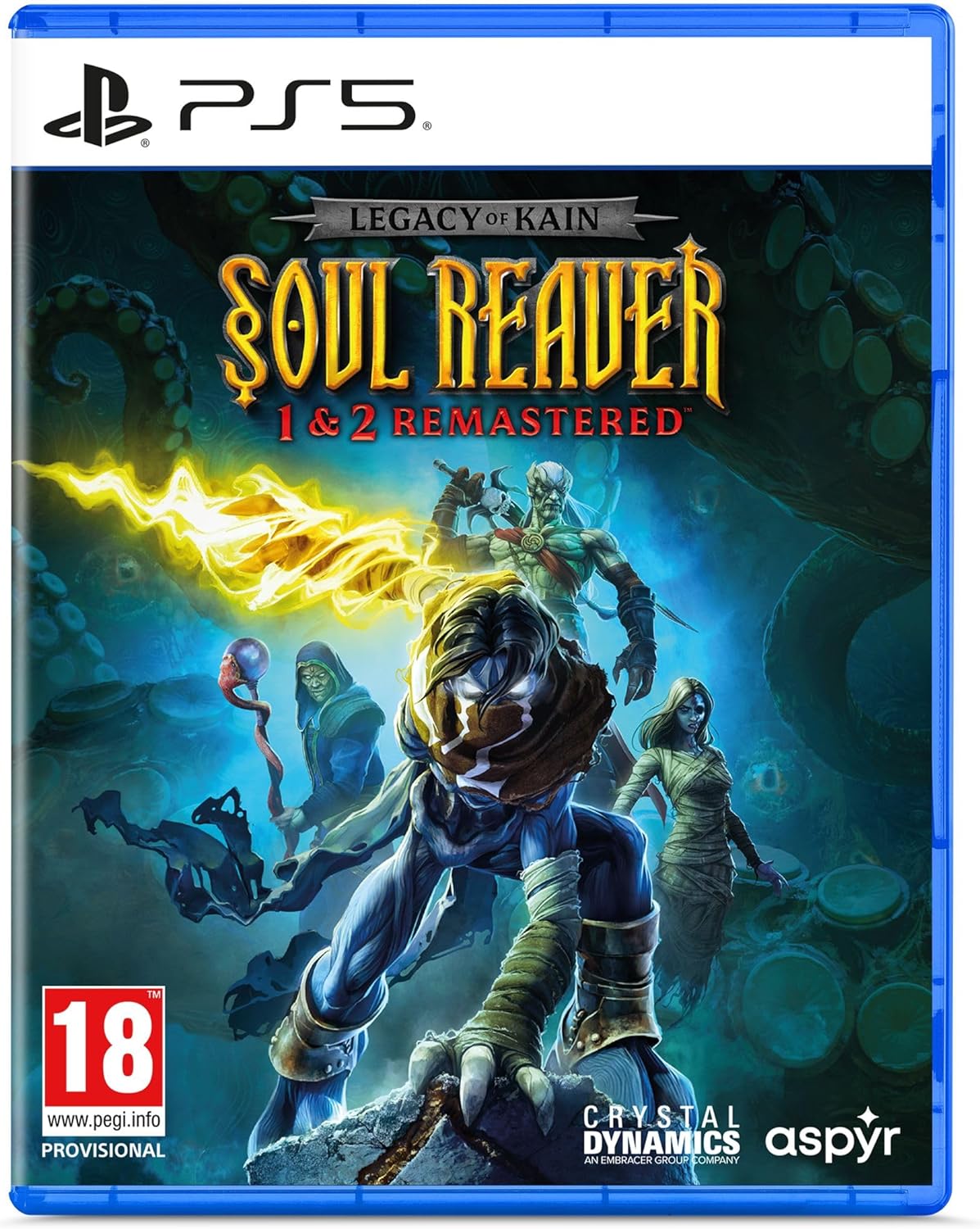 PS5 LEGACY OF KAIN SOUL REAVER 1&2 REMASTERED