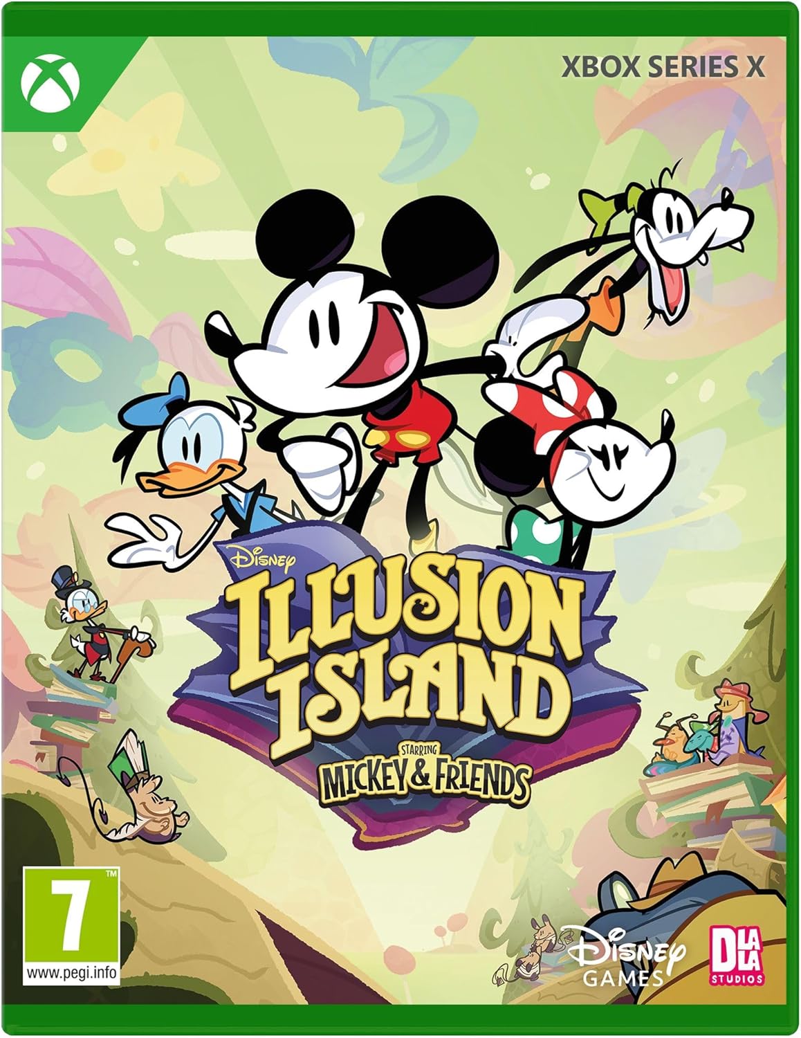 XBOXX DISNEY ILLUSION ISLAND STARRING MICKEY & F.