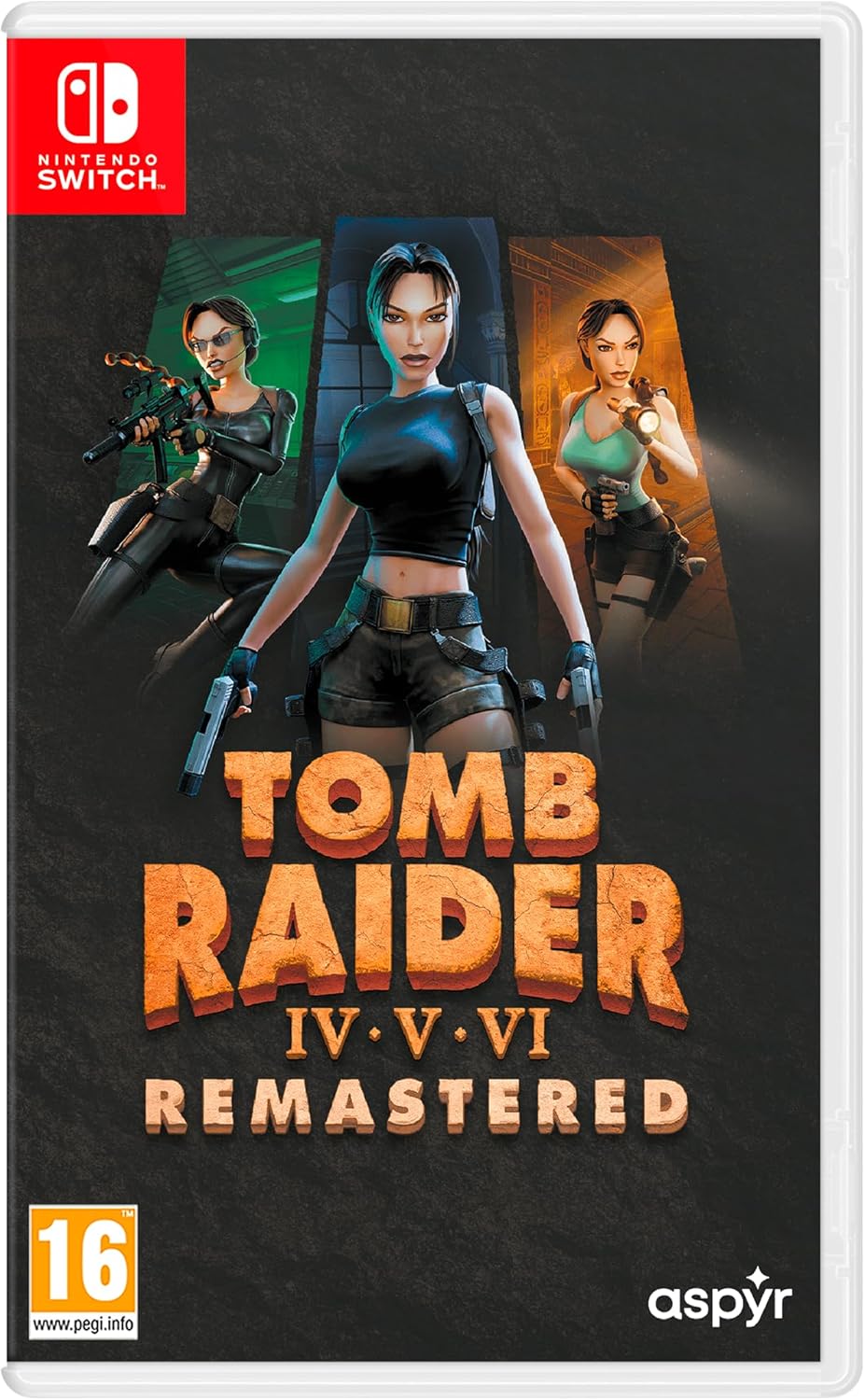SWITCH TOMB RAIDER IV-VI REMASTERED STARRING LARA