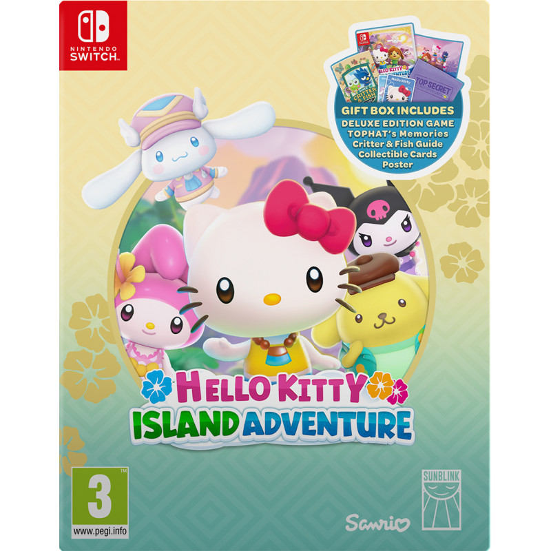 SWITCH HELLO KITTY ISLAND ADVENTURE - GIFT BOX