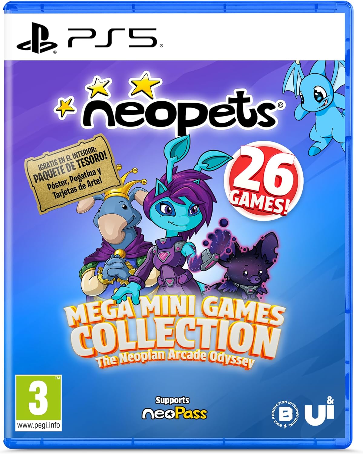 PS5 NEOPETS - MEGA MINI GAMES COLLECTION - THE NEO