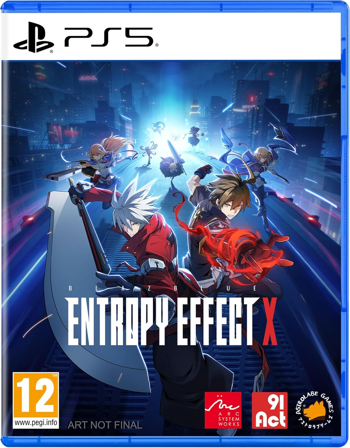 PS5 BLAZBLUE ENTROPY EFFECT X