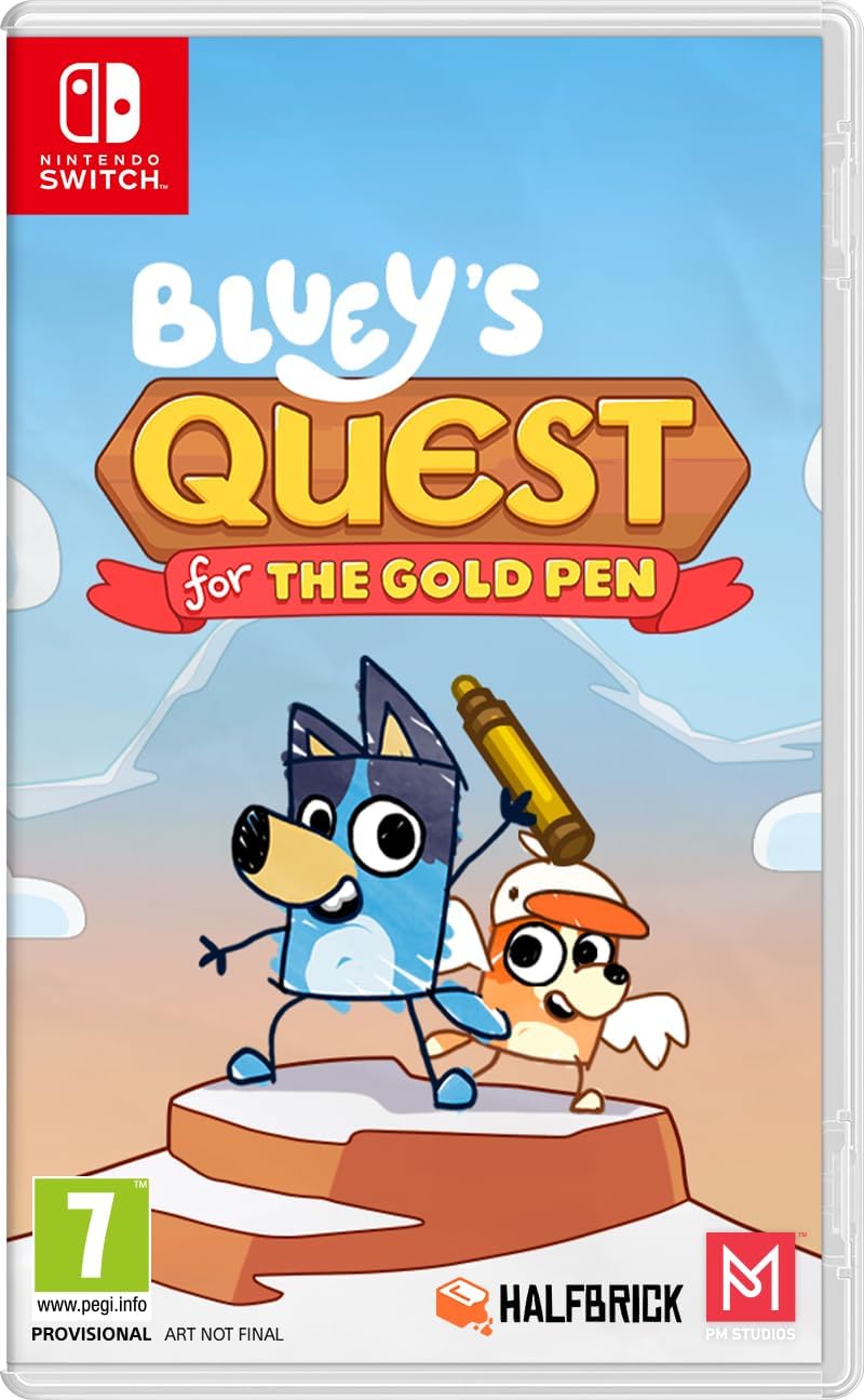 SWITCH BLUEY'S QUEST FOR THE GOLD PEN