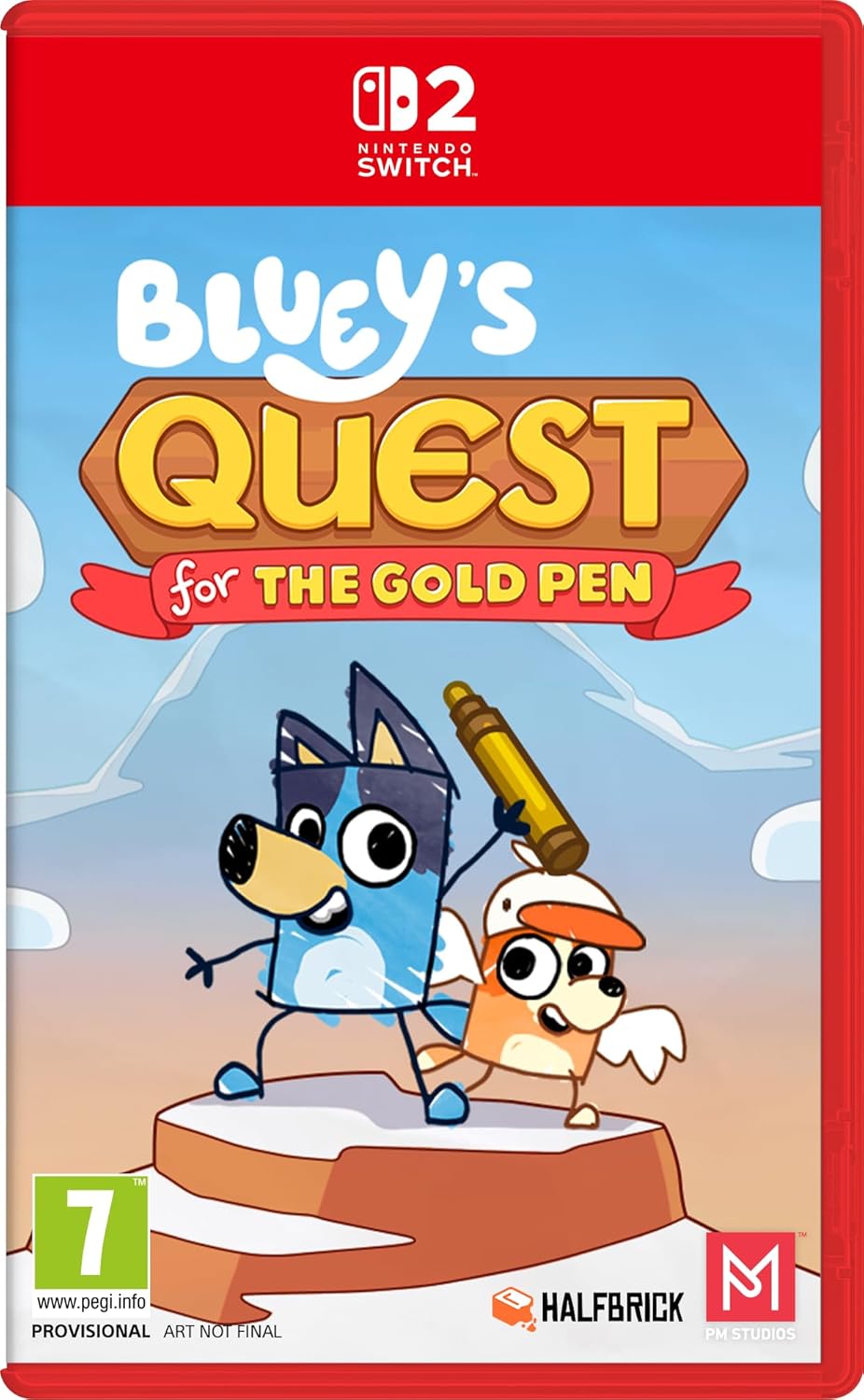 SWITCH2 BLUEY'S QUEST FOR THE GOLD PEN