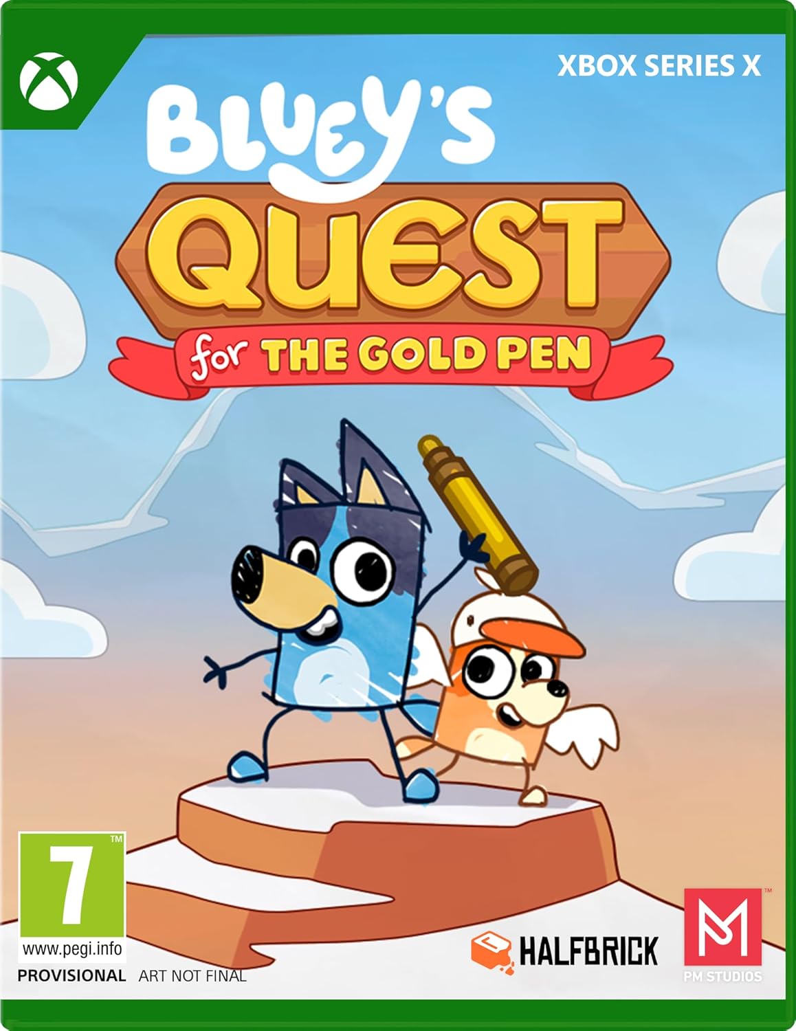 XBOXX BLUEY'S QUEST FOR THE GOLD PEN